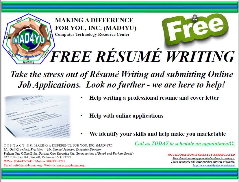 resume preparation online